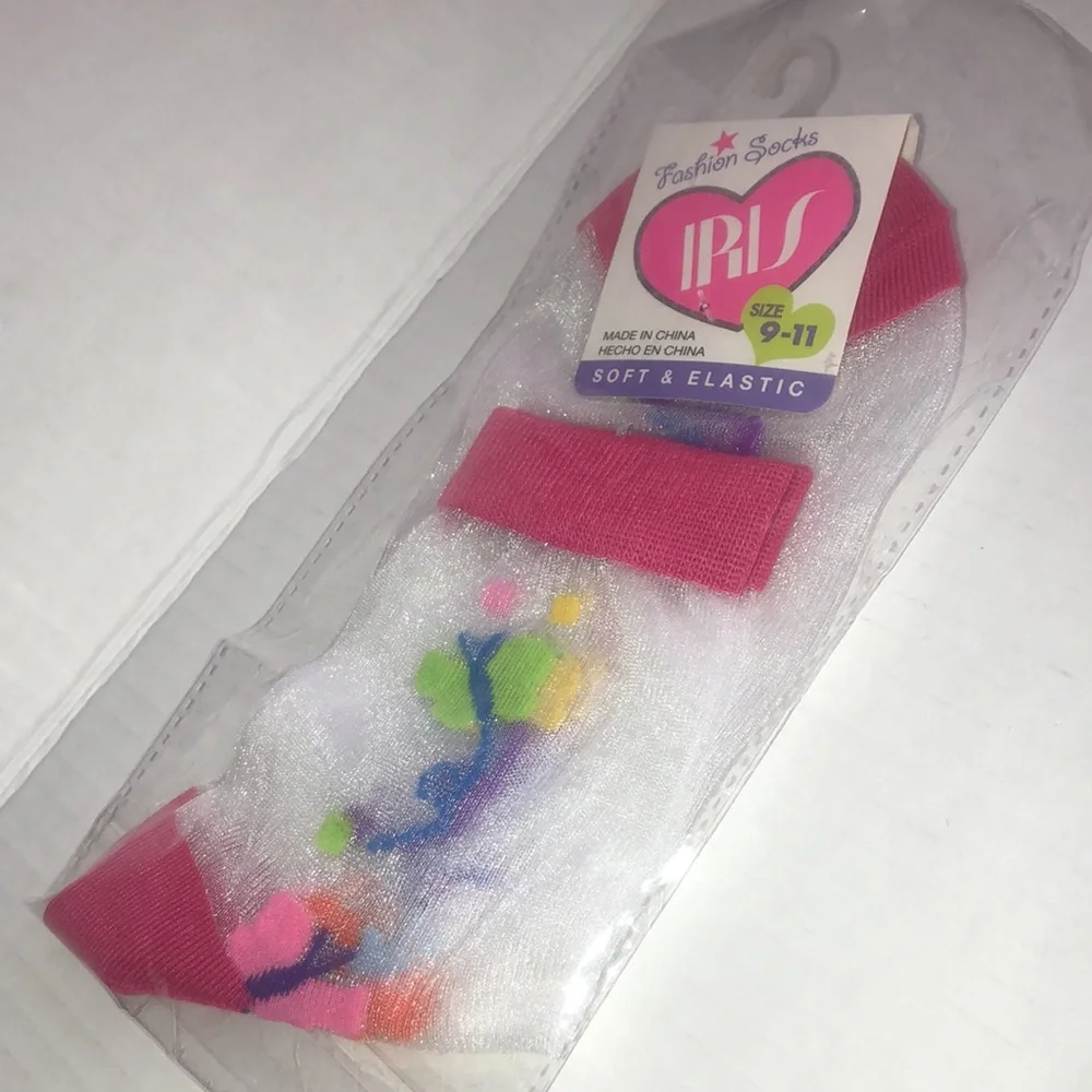 Iris Kid Fashion Sheer Socks